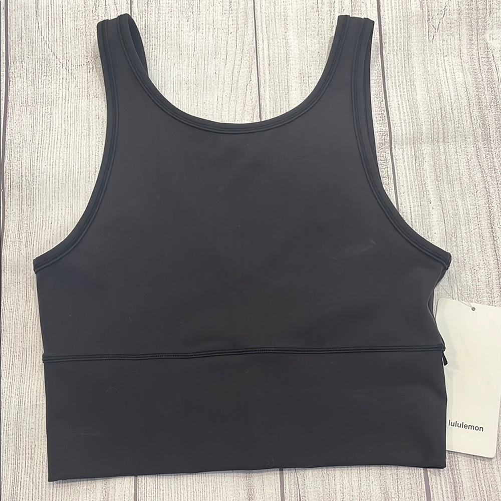 NWT Lululemon Power Pivot Tank *Everlux Black | Size 8